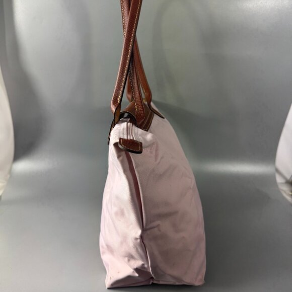 LONGCHAMP LE PLIAGE BEIGE MEDIUM Long Handle, Medium - Picture 4 of 14